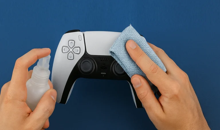 How to clean PS5 controller