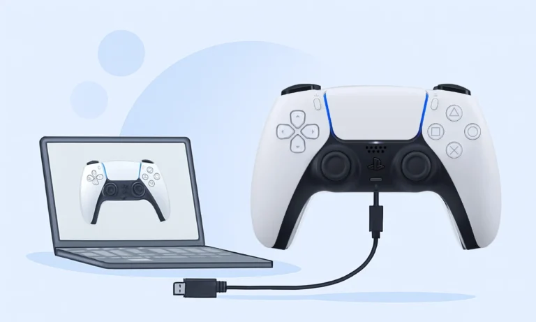 Connect and Test PS5 DualSense Controller on window